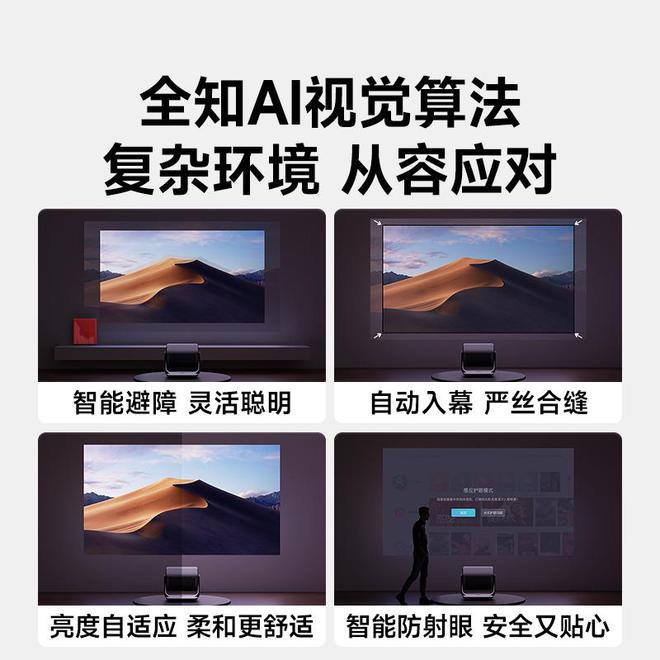 7 Pro3600流明高亮度白天观影毫无压力麻将胡了2模拟器618客厅投影仪选择当贝F(图3)